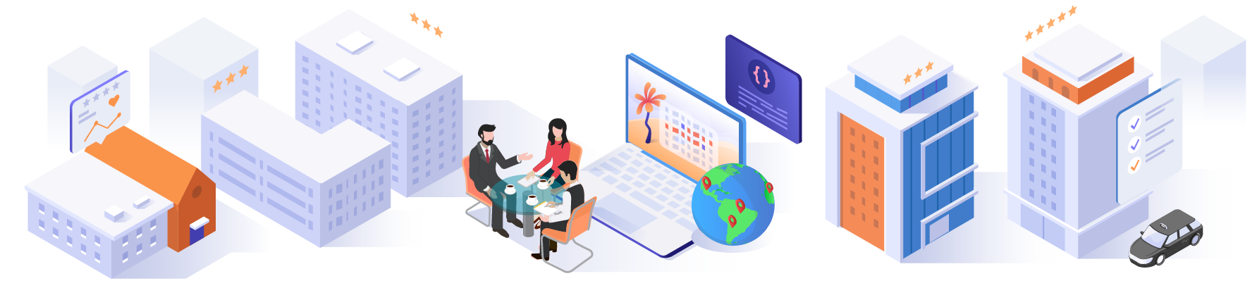 travel Management Business software,B2B Booking Engine, OTRAMS