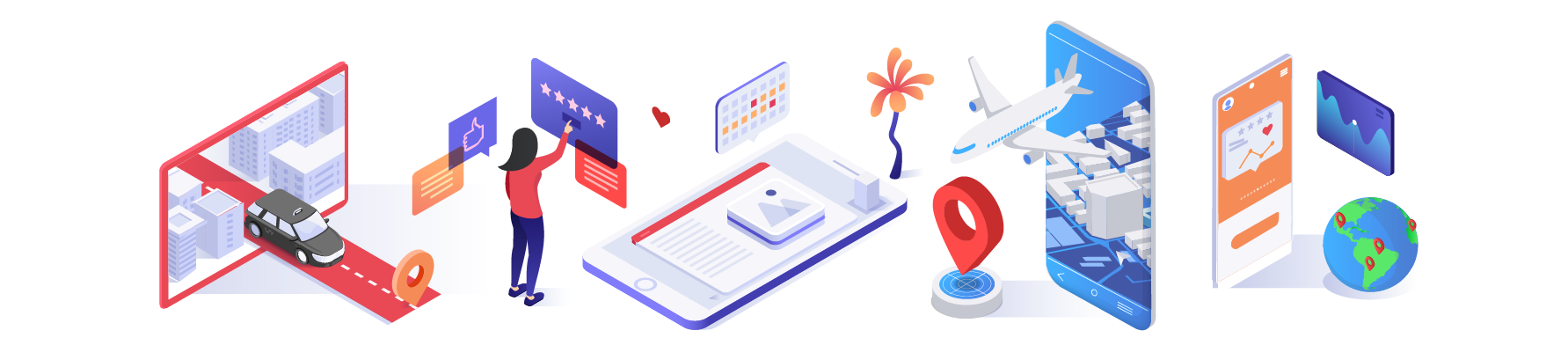 online travel bookings app, travel mobile apps, travel technology