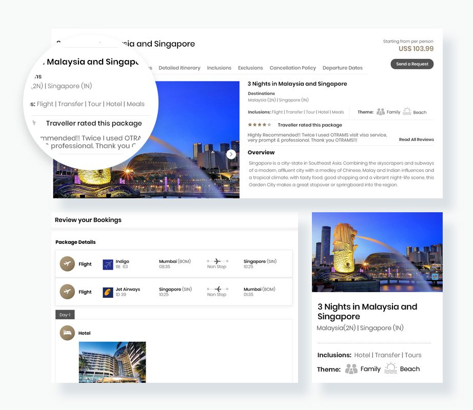 Dynamic Packaging Engine, Dynamic Packaging Software