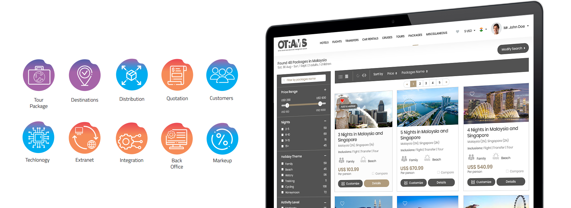 tour operator management software, Erp for tour operators